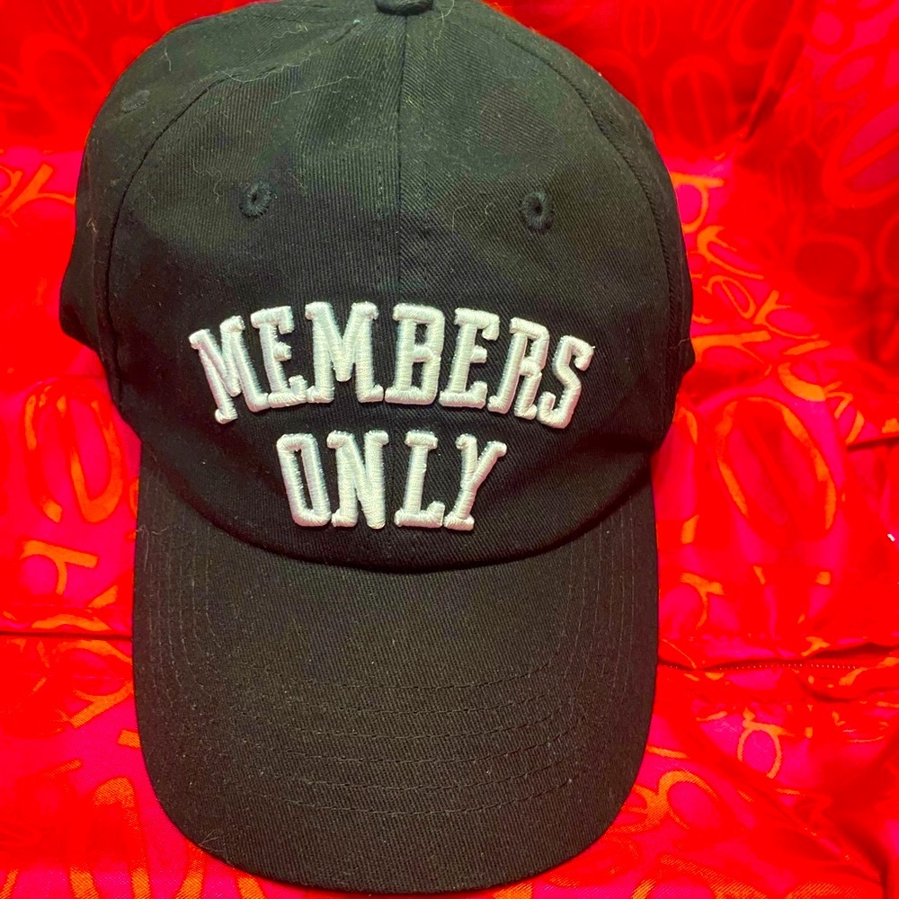 Members only hat